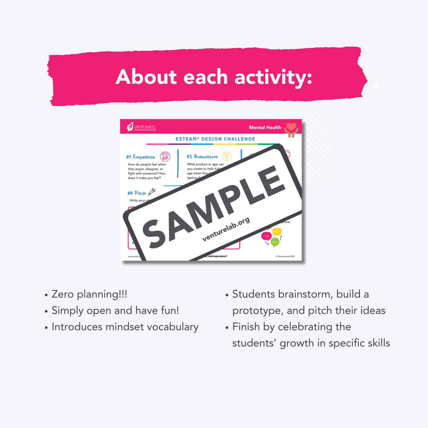 Fall 2025 BUNDLE 4-pack (Grades 1-5) ESTEAM® Design Challenges in a Box for Elementary