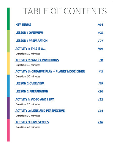 Topics in Entrepreneurship: Creativity (Grades 3-5)