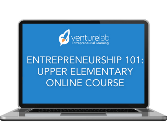 Online Entrepreneurship 101 Course for Upper Elementary (101-150 students)