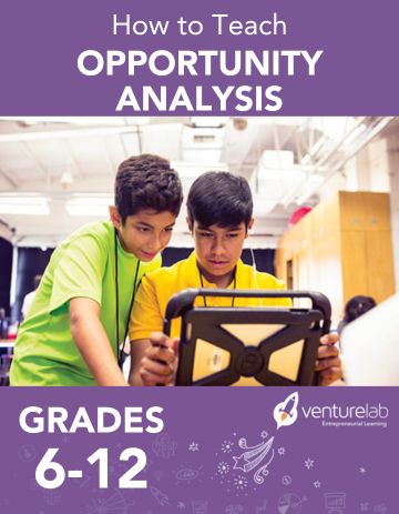 Topics in Entrepreneurship: Opportunity Analysis